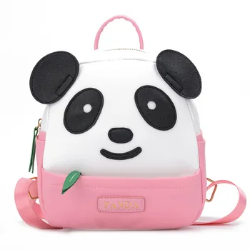 Детские Школьные сумки для девочек, Детская сумка для детского сада 3-4-7 Для девочек и мальчиков, Простой модный школьный рюкзак с милой пандой, Rugzak