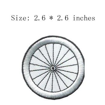 Вышивка на колесе шириной 2,6 
