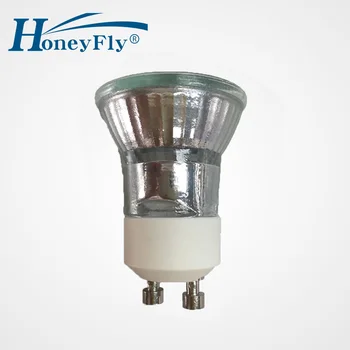 HoneyFly 5 шт. Галогенная лампа MR11 GU10 с Регулируемой Яркостью 28 Вт + C (35 мм) 230 В Мини-Галогенная лампа 3000 К Галогенная Ламба Точечный Светильник Для Лавовой лампы
