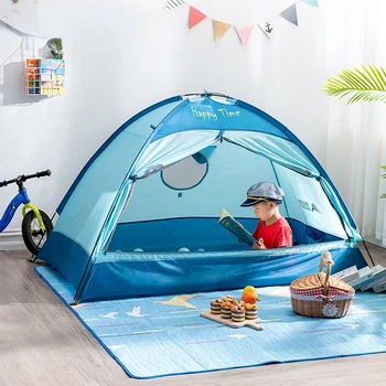 Детская палатка для кемпинга на открытом воздухе, однослойная, на 2-3 человека, Летний лагерь, парк, Крытый детский игровой домик, Портативный