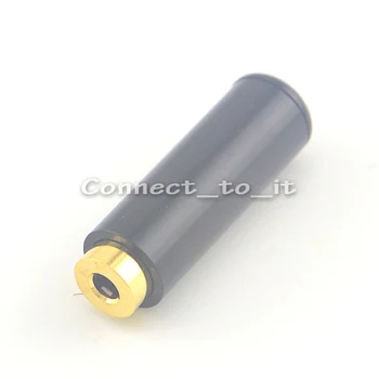 10 Шт. Черный аудиоразъем для кабеля 4 мм 2,5 мм 4-полюсный разъем для подключения кабеля динамика