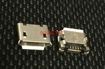 100 шт. мини-разъем micro USB 5pin DIP 2 ножки с короткой иглой 5P DIP2 Порт передачи данных Порт зарядки мини-USB разъем для мобильного концевого штекера