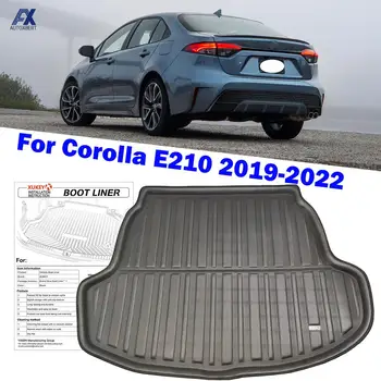 Для Toyota Corolla 4-дверный Седан Седан E210 2019 2020 2022 Автомобильный Грузовой Поддон Для Багажника Задний Коврик Для Багажника Аксессуары Для Ковров