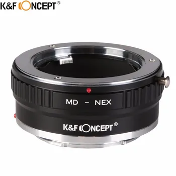 Переходное кольцо для объектива камеры K & F CONCEPT MD-NEX II для объектива Minolta/KONICA с креплением MC MD к корпусу Sony E Mount NEX NEX3 NEX5 NEX5N