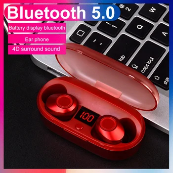 2023 J29 Bluetooth 5,0 наушники-вкладыши Стерео басовый звук Беспроводные Bluetooth наушники с зарядным устройством Новая Бесплатная доставка