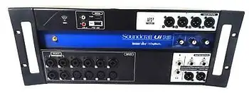 Super September Soundcraft Ui16 - 16-канальный цифровой микшер с дистанционным управлением, 12 предусилителями, Wi-Fi, 4 Aux-интерфейса без поверхности