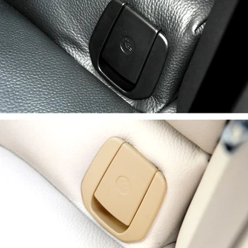 Черный/Бежевый Автомобильный Крючок для заднего сиденья ISOFIX, Крышка ABS, Пряжка для детского Удерживающего Устройства, Аксессуары для BMW X1 E84 3 Серии E90/F30 1 Серии E87