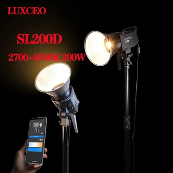 LUXCEO SL200D 200W Светодиодный Видеосветильник Двухцветный 2700-6500 K с креплением Bowens для непрерывной Видеосъемки в режиме реального времени
