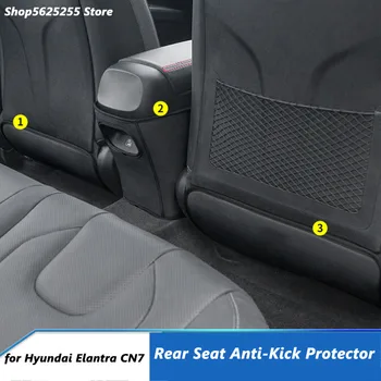 для Hyundai Elantra CN7 2021 2022 Аксессуары для заднего сиденья Автомобиля, коврик для защиты сиденья, модификация внутренней отделки