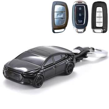 Подходит для сумки для ключей автомобиля Beijing Hyundai защитный рукав пряжка свинцовая Fiesta Rondo название рисунок ix35 модель чехол
