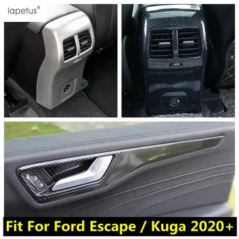 Внутренний комплект Для Ford Escape/Kuga 2020 - 2023 Коробка Подлокотника Сзади Вентиляционное отверстие Переменного тока/Дверная Ручка Накладка Чаши Накладка Крышки