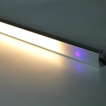 светодиодный сенсорный светильник для кабинета, 0,5 м с 51 шт 3014 smd led, 5 Вт, 12 В, 10 шт. в партии, теплый белый / холодный белый в наличии