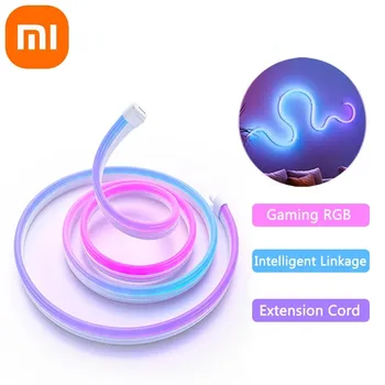 Xiaomi Mijia В погоне за полосой рассеянного света, киберспорт, красочное взаимодействие звука и света RGB, ПК, телевизор, интеллектуальная связь, 2 м