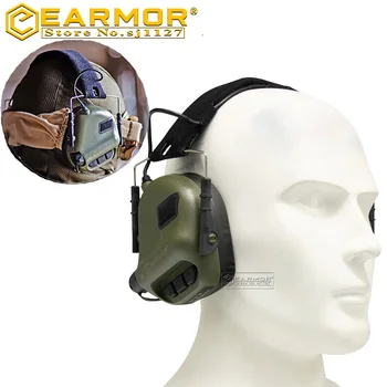 Наушники Для тактической стрельбы EARMOR M31 MOD3, Новая повязка на голову с защитой от шума, шумоподавляющая Защита слуха, Активная гарнитура, наушники