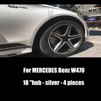 Для 18-дюймовой ступицы MERCEDES Benz W470 - серебристый - 4 шт.