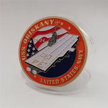 USS Oriskany Военно-мемориальный авианосец Военно-морского флота США American Honor Medal