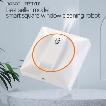 Робот-мойщик окон с распылителем, Автоматический робот для мытья окон, Автоматическая Влажная уборка стекол.