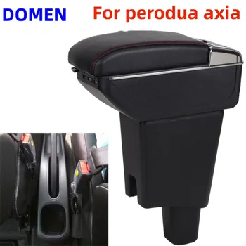 Для perodua axia подлокотник коробка Оригинальный специальный центральный подлокотник коробка модификация аксессуары Большое пространство Двухслойная USB зарядка
