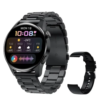 2022 Новинка Для HUAWEI Smart Watch Мужские Водонепроницаемые спортивные Фитнес-трекеры, Многофункциональные Bluetooth-звонки, Умные часы для Мужчин Для Android IOS
