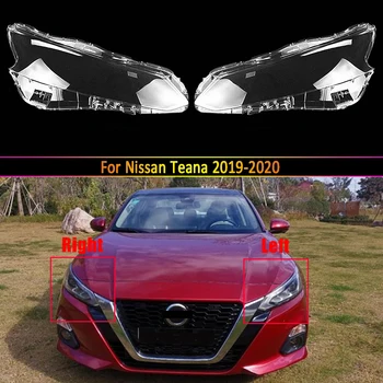Крышка передней фары автомобиля Для Nissan Teana 2019 2020 фары прозрачные абажуры свет лампы Объектив стеклянная оболочка Аксессуары