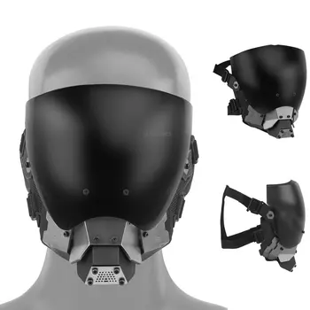 Тактическая полнолицевая маска с противотуманными линзами Cs War Game, Военно-спортивные маски для лица, защитное снаряжение для охоты и стрельбы
