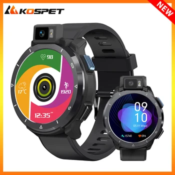 Смарт-часы KOSPET OPTIMUS 2 4G GPS IP67K, водонепроницаемые, прочные, в стиле милитари (отвечать/совершать звонки) Смарт-часы с фитнес-трекером для мужчин