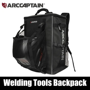 Рюкзак для сварочных инструментов ARCCAPTAIN, Большой емкости, тактический шлем Сварщика, сумка для инструментов для сварки MIG ARC TIG CUT