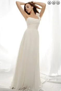бесплатная доставка макси платье 2013 дизайнерская новая мода белое длинное платье горничной размера плюс для невест шифоновые платья подружек невесты свадебное платье
