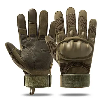 Новые 2022 Тактические военные перчатки, перчатки для стрельбы, Сенсорный дизайн, Спортивные защитные мотоциклетные охотничьи походные перчатки с полными пальцами