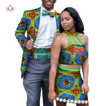 Новая Одежда для пары В Африканском Стиле, Африканский костюм для женщин, Bazin Riche, Африканский Наряд Для Женщин, Плюс Размер, Африканский Мужской Блейзер WYQ479