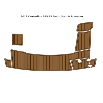 2012 Crownline 285SS Платформа для плавания транцевая лодка EVA пена тиковая палуба коврик для пола